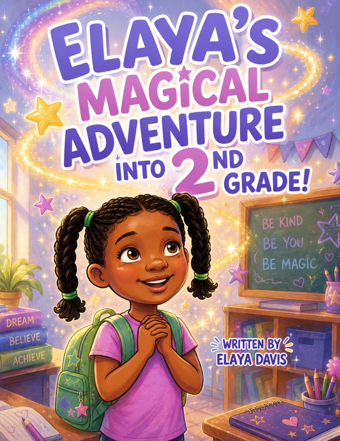 Elaya’s Magical Adventure into 2nd Grade book cover